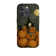iPhone Tough Case - Pumpkin Witch By Maja Lindberg
