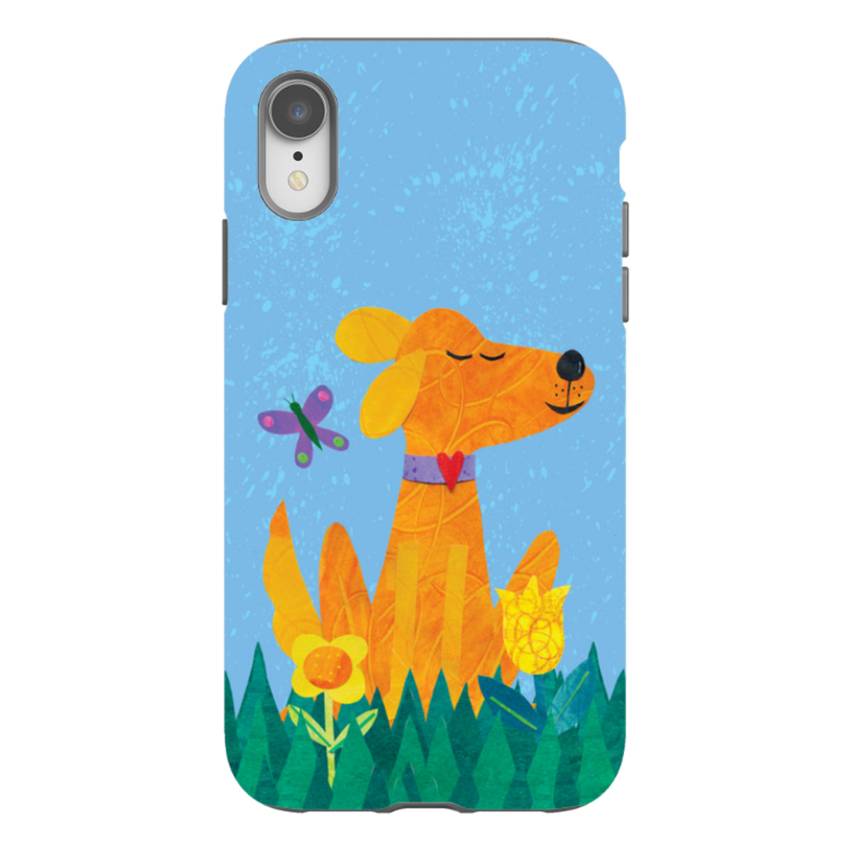 iPhone Tough Case - Pup in the grass By Tracey English