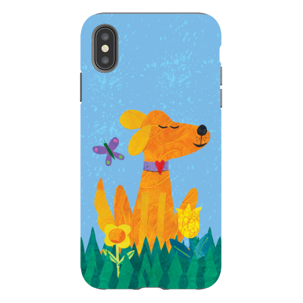 iPhone Tough Case - Pup in the grass By Tracey English