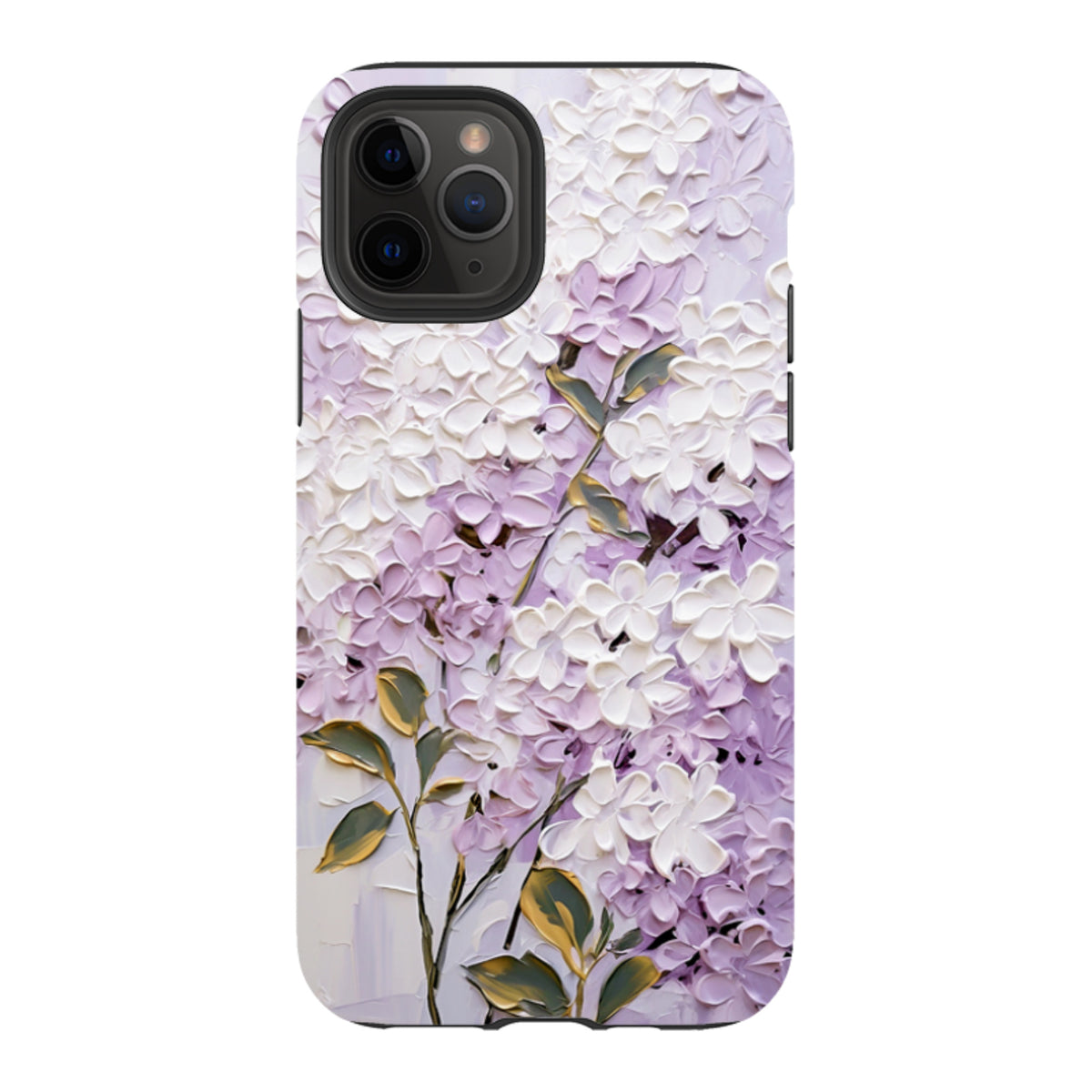 iPhone Tough Case - Purple Floral II