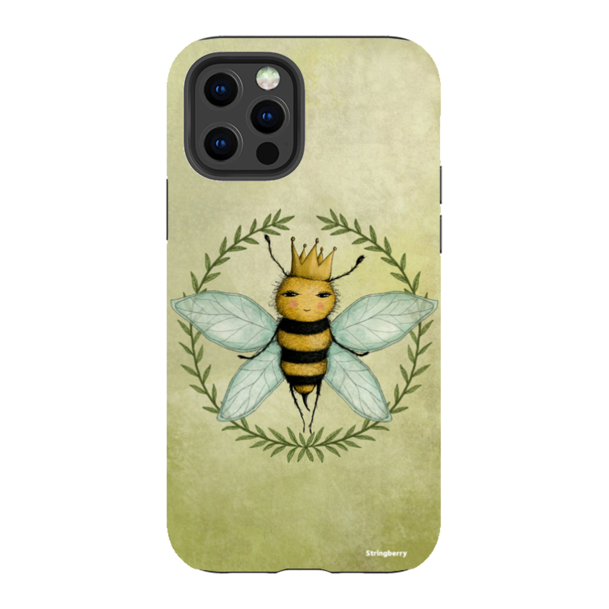 iPhone Tough Case - Queen Bee By Maja Lindberg