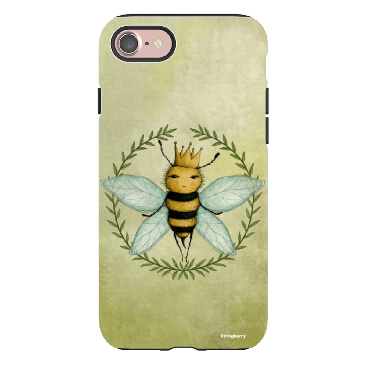 iPhone Tough Case - Queen Bee By Maja Lindberg