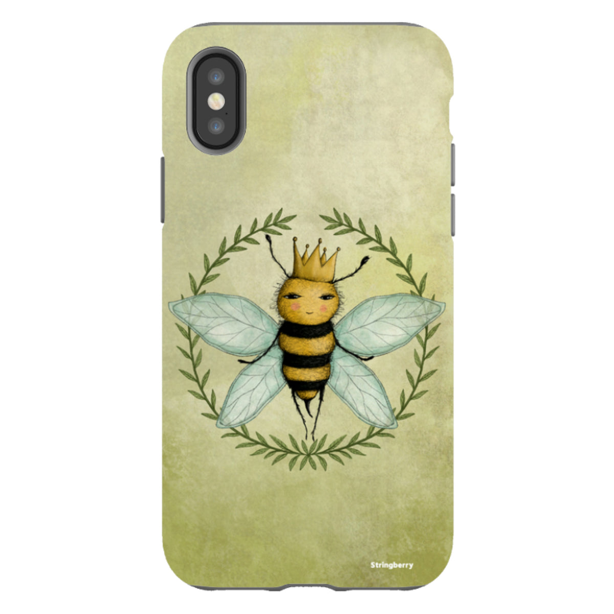 iPhone Tough Case - Queen Bee By Maja Lindberg