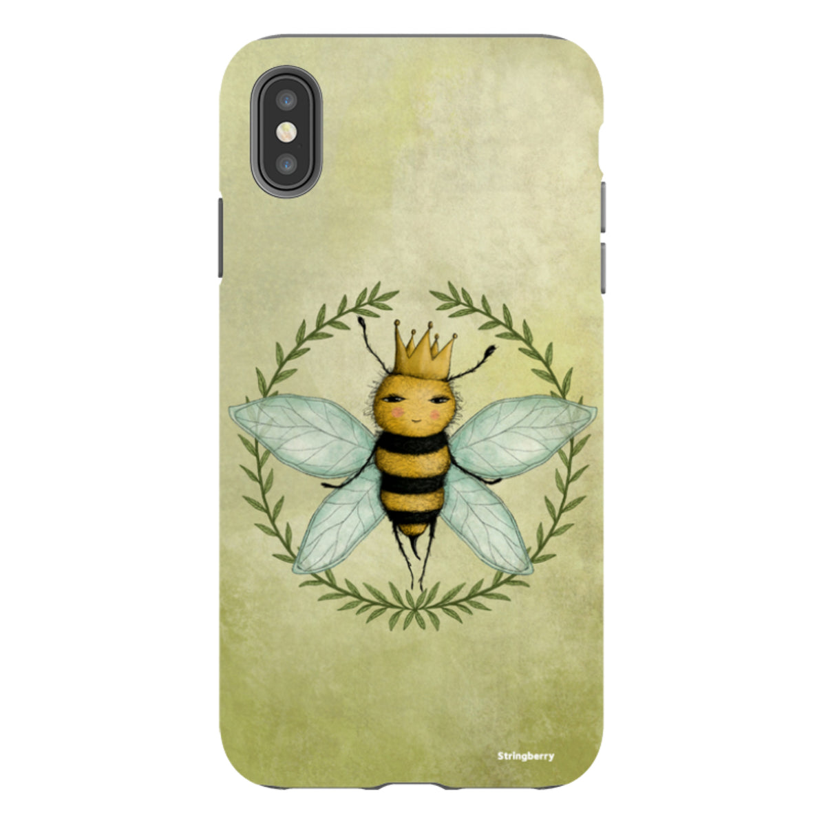 iPhone Tough Case - Queen Bee By Maja Lindberg