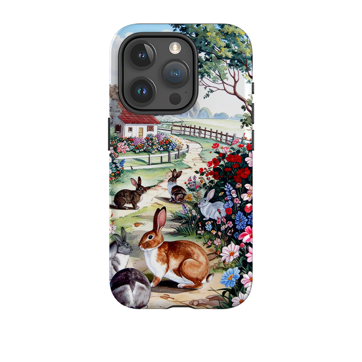 iPhone Tough Case - Rabbit Cottage