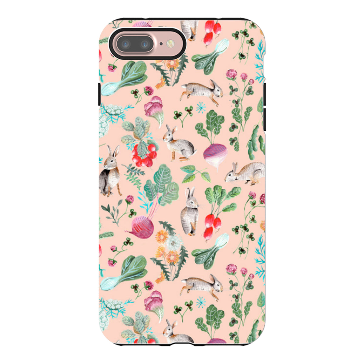 iPhone Tough Case - Rabbits By Caroline Bonne Muller