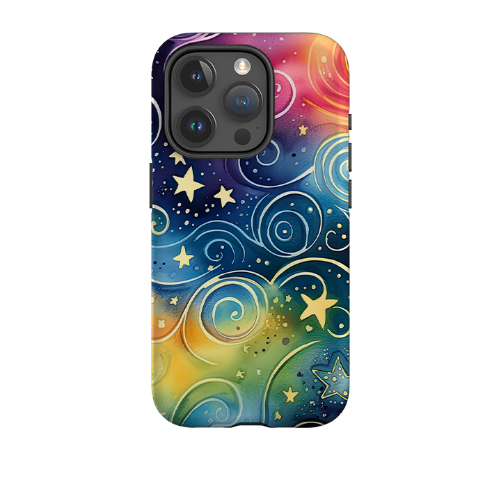 iPhone Tough Case - Rainbow Stars