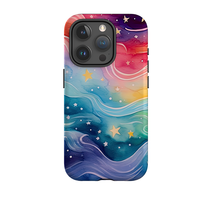 iPhone Tough Case - Rainbow Stars IV