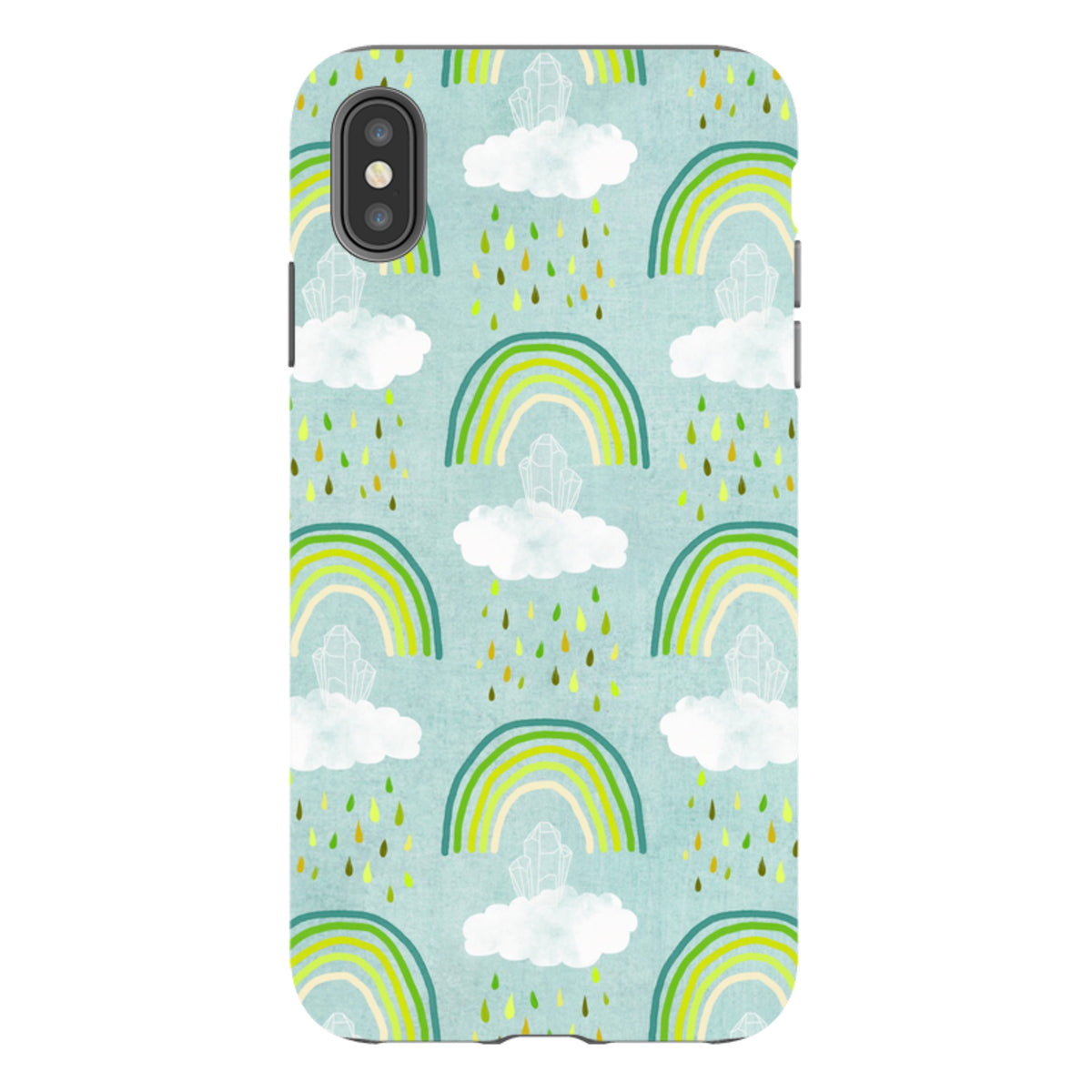 iPhone Tough Case - Rainbows And Crystals By Katherine Quinn