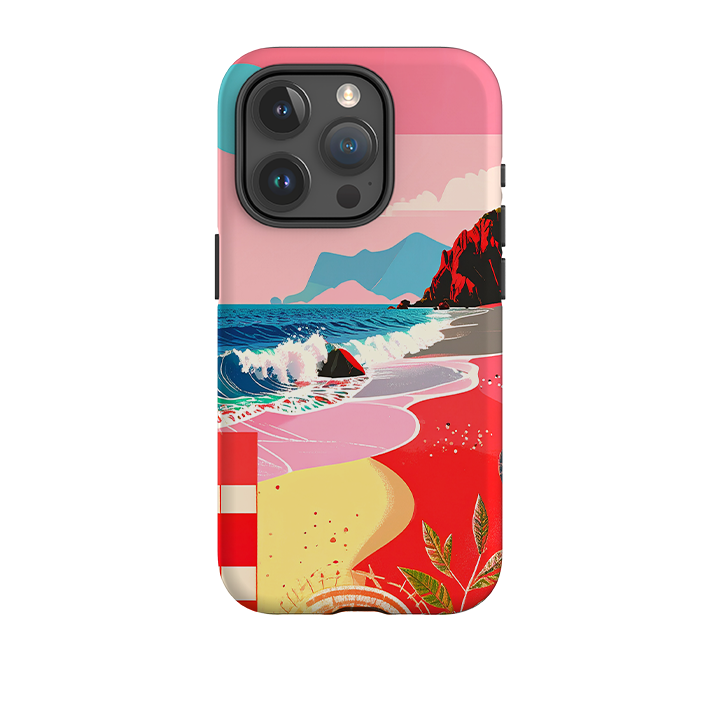 iPhone Tough Case - Red Beach