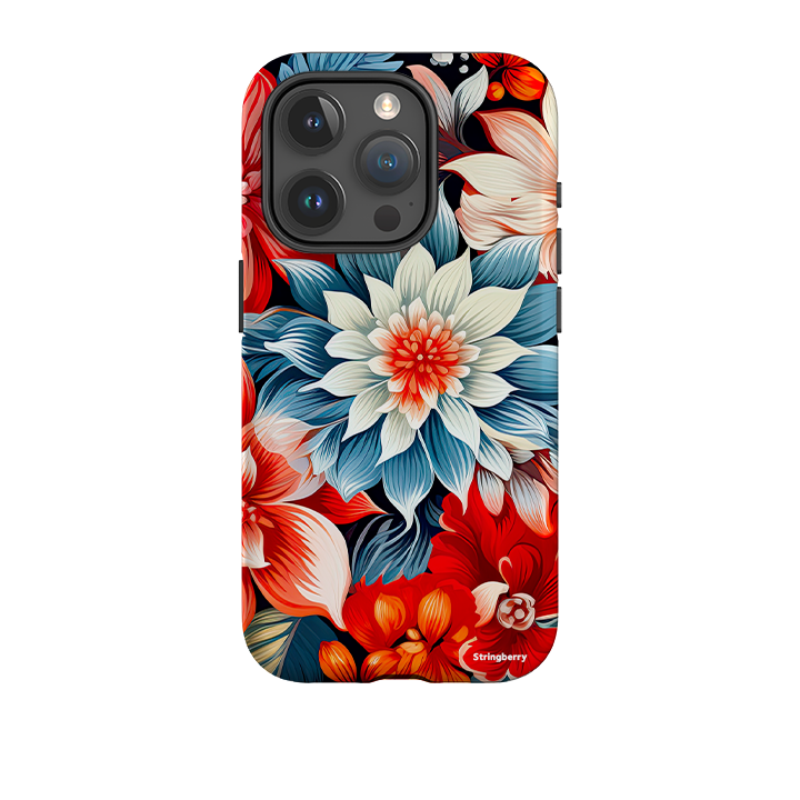 iPhone Tough Case – Rote Glocken II