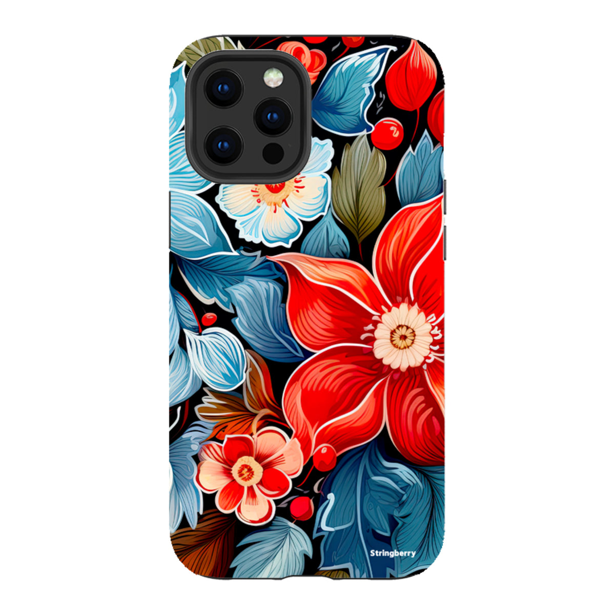 iPhone Tough Case - Red Bells