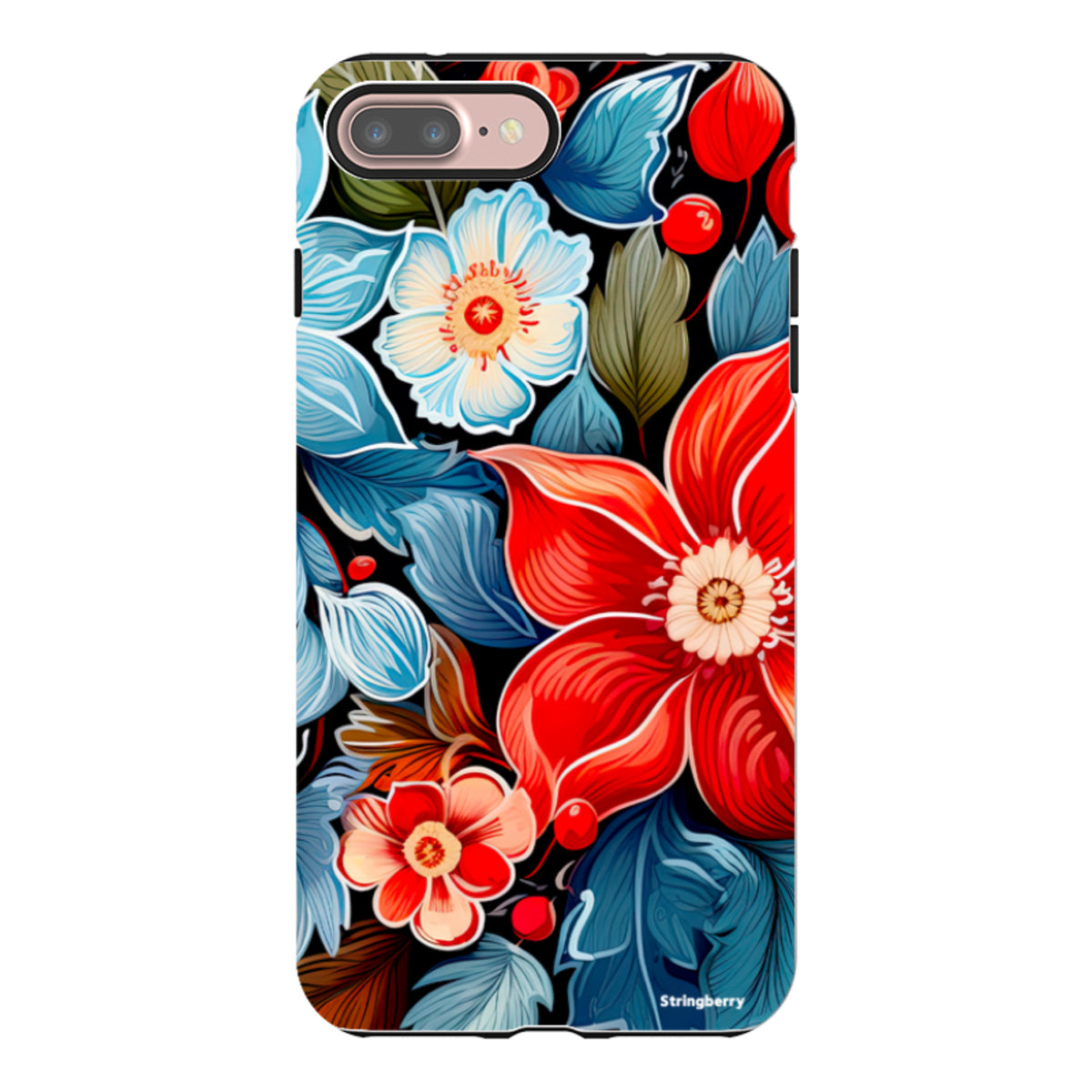 iPhone Tough Case - Red Bells