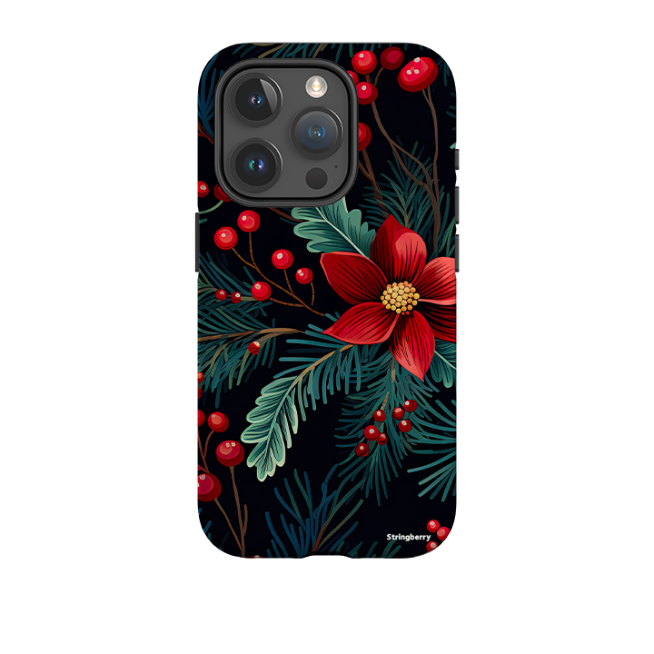 iPhone Tough Case - Red Berries II