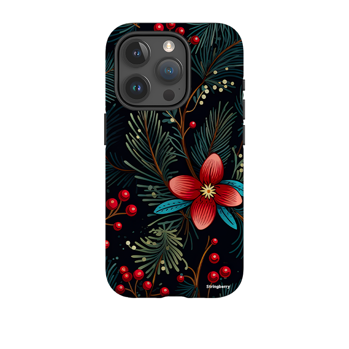 iPhone Tough Case - Red Berries