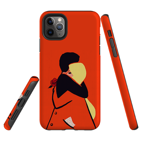 iPhone Tough Case - Red Embrace