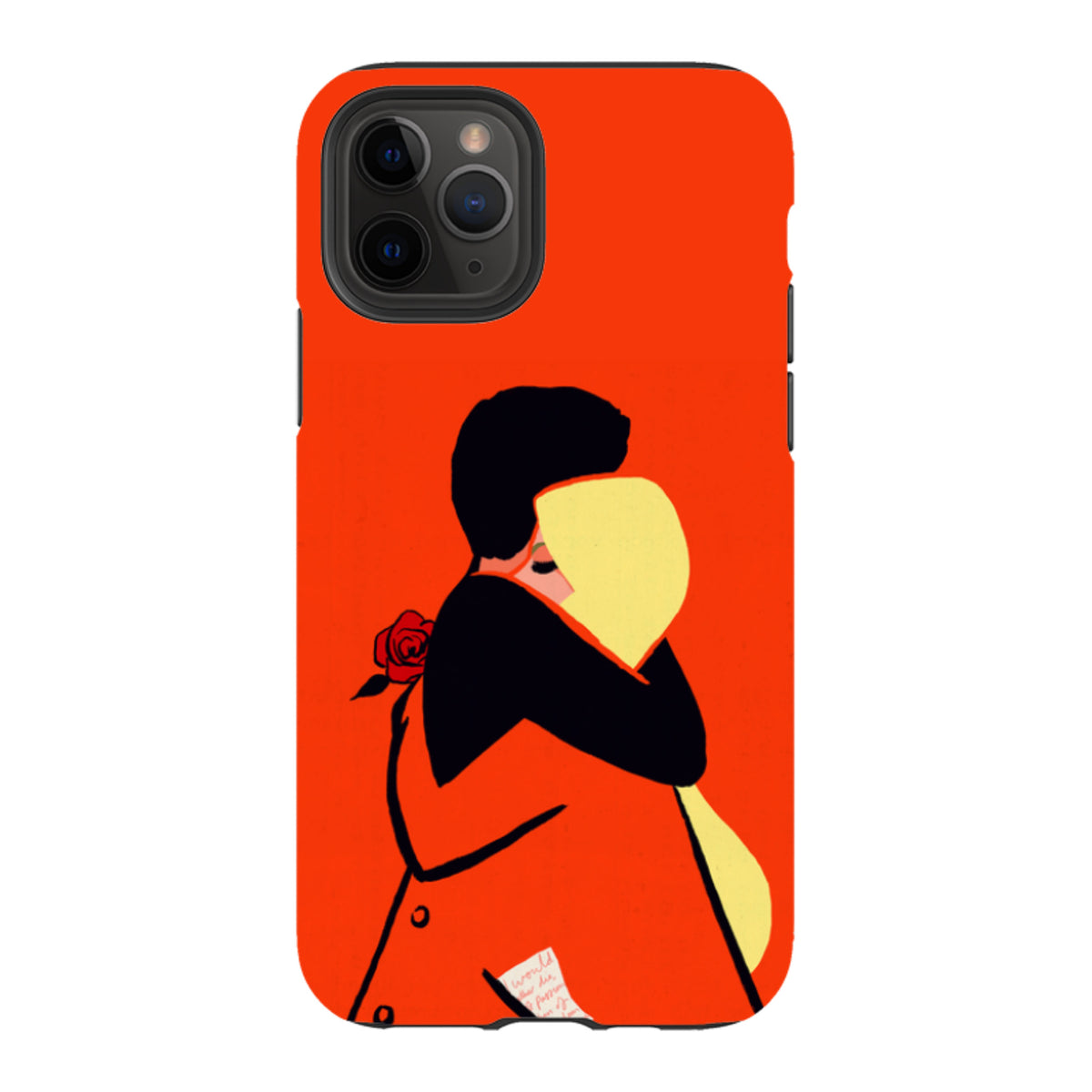 iPhone Tough Case - Red Embrace