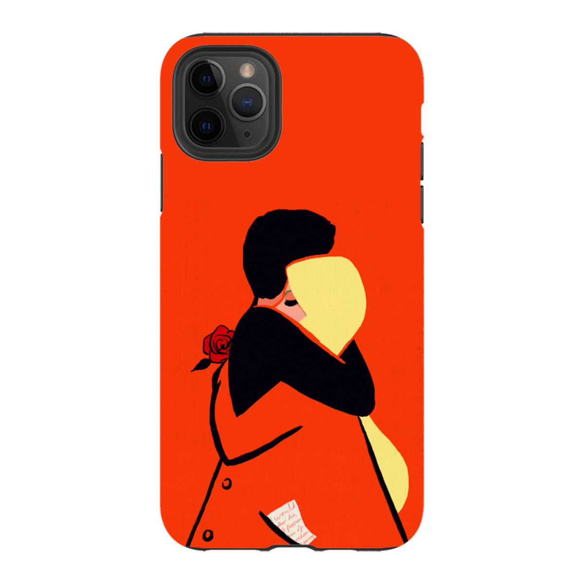 iPhone Tough Case - Red Embrace