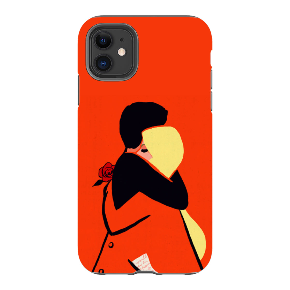 iPhone Tough Case - Red Embrace