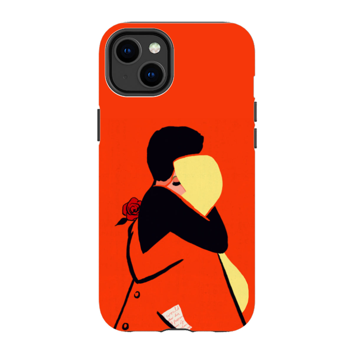 iPhone Tough Case - Red Embrace