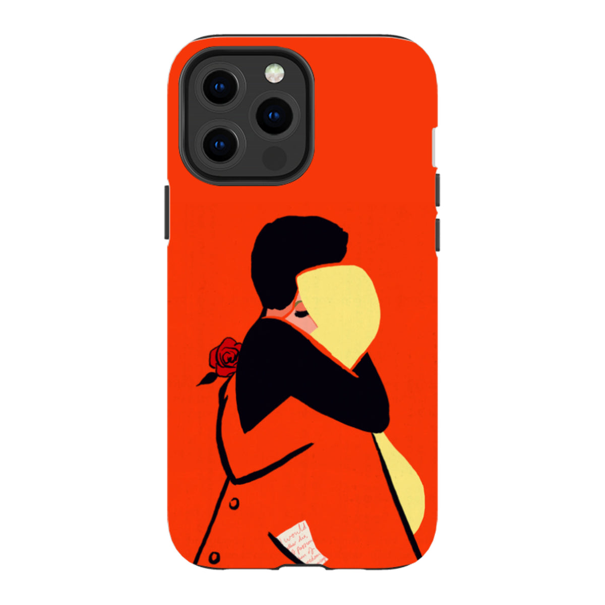 iPhone Tough Case - Red Embrace