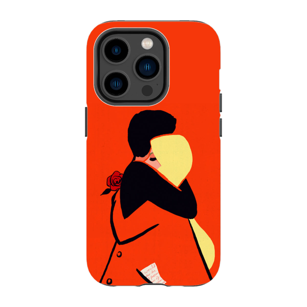 iPhone Tough Case - Red Embrace