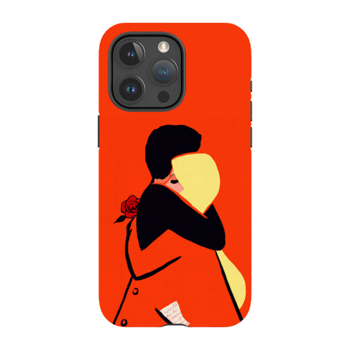 iPhone Tough Case - Red Embrace