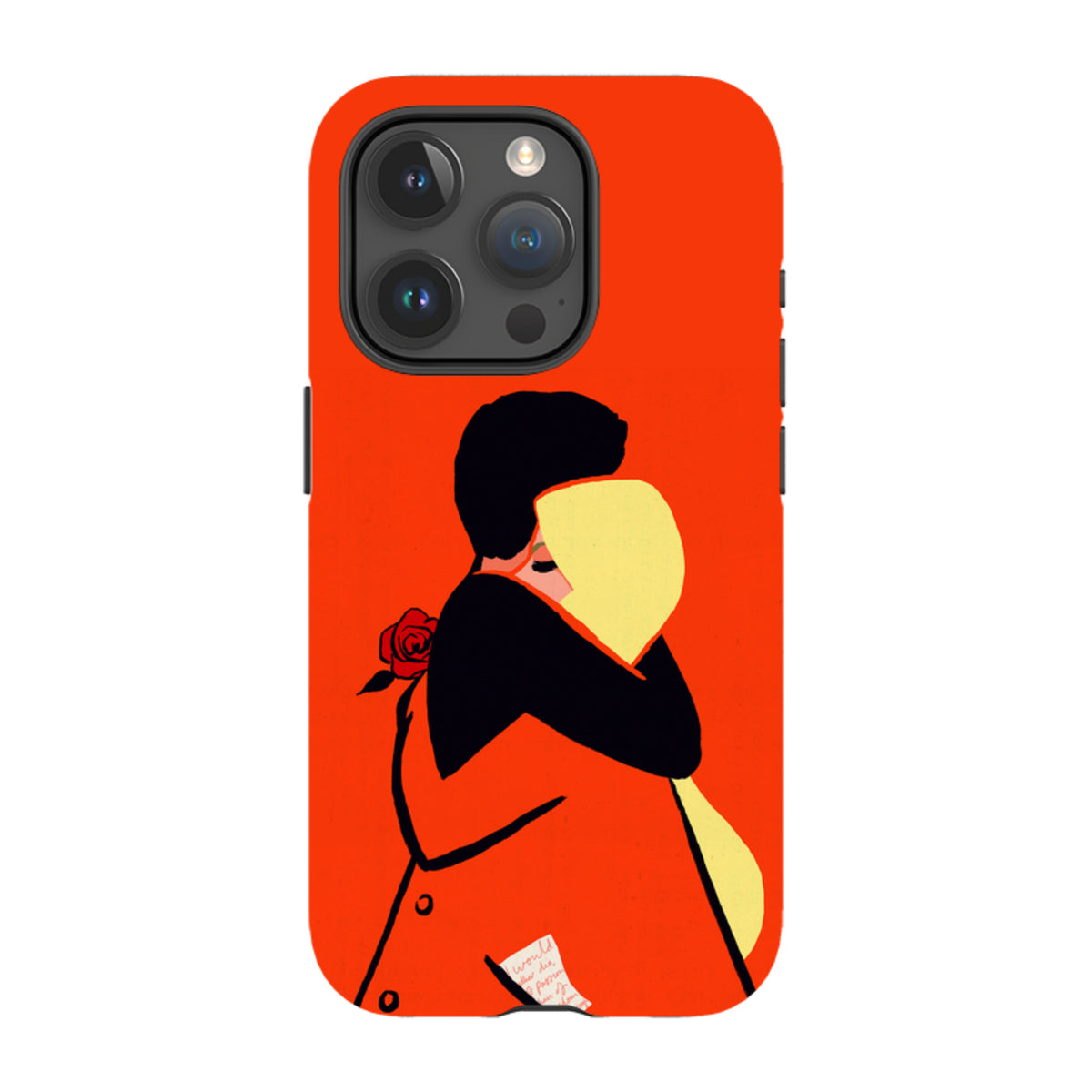 iPhone Tough Case - Red Embrace