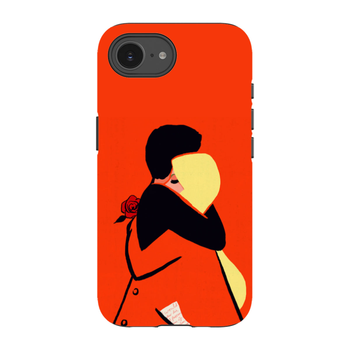 iPhone Tough Case - Red Embrace