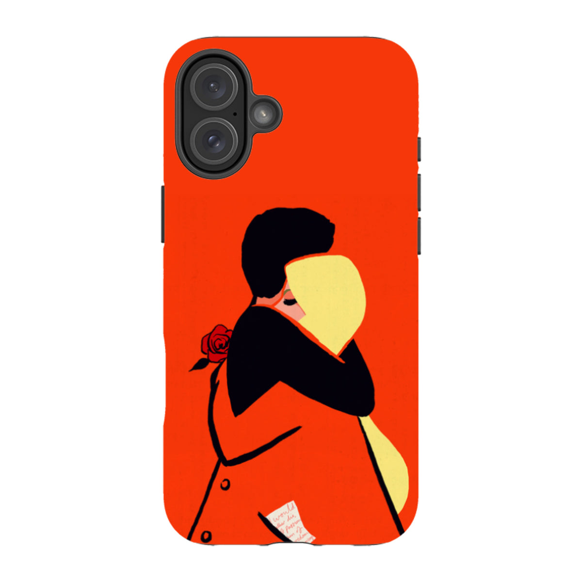 iPhone Tough Case - Red Embrace