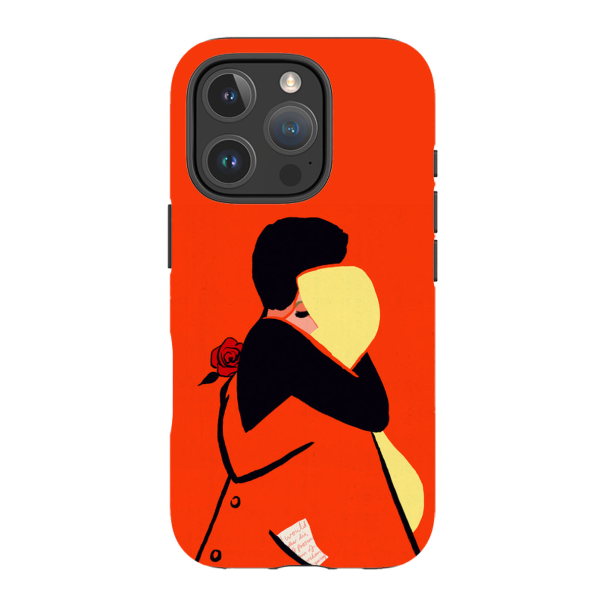 iPhone Tough Case - Red Embrace
