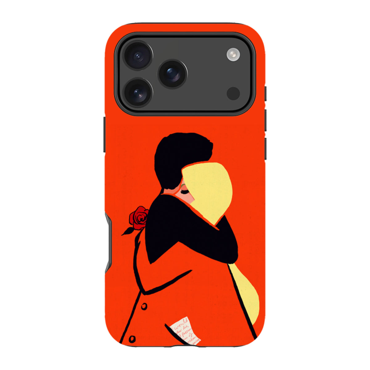 iPhone Tough Case - Red Embrace