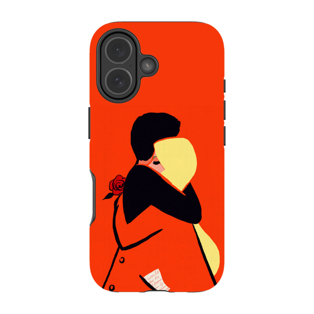 iPhone Tough Case - Red Embrace