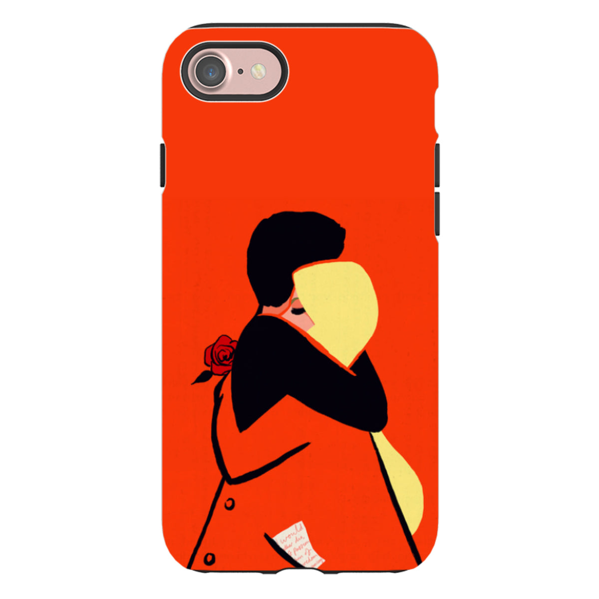 iPhone Tough Case - Red Embrace
