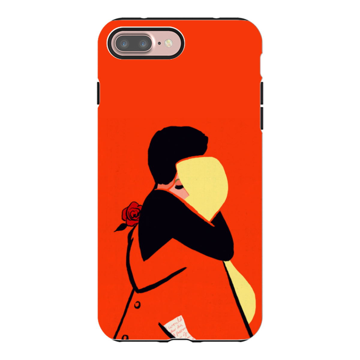 iPhone Tough Case - Red Embrace