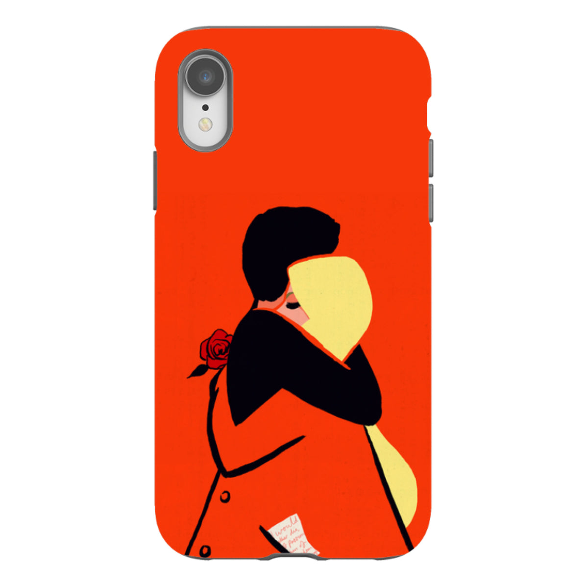 iPhone Tough Case - Red Embrace