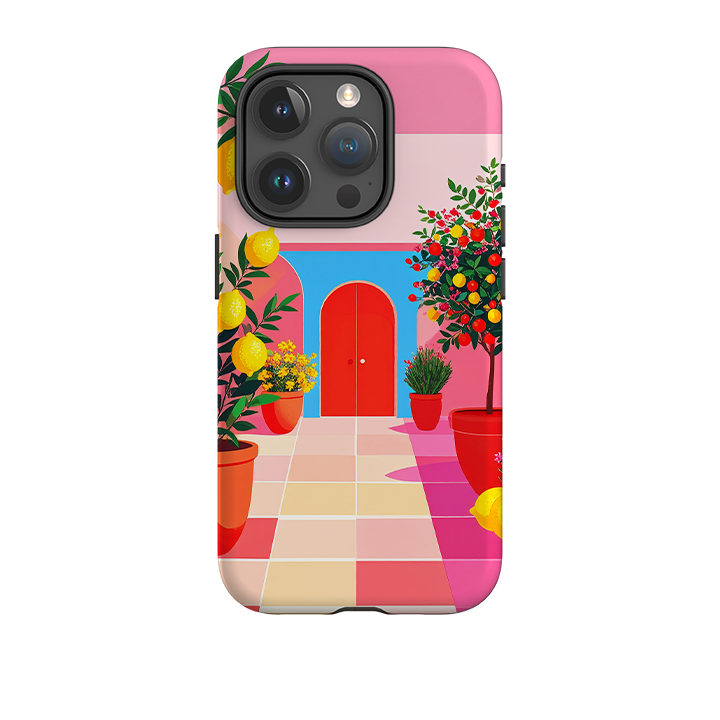 iPhone Tough Case - Red Garden