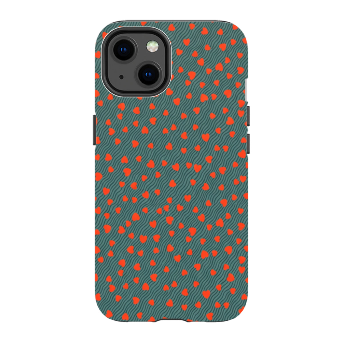 iPhone Tough Case - Rote Herzen