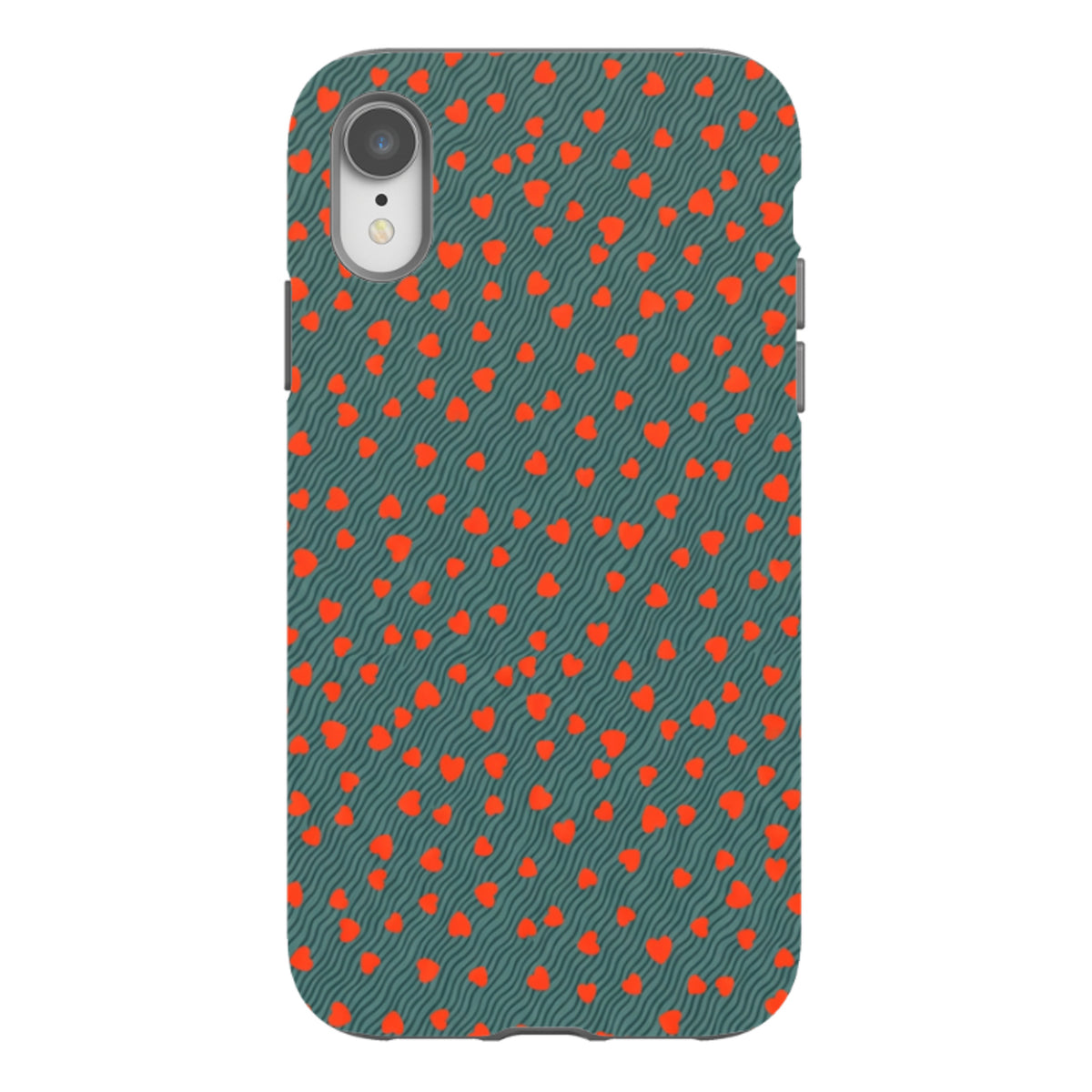 iPhone Tough Case - Rote Herzen