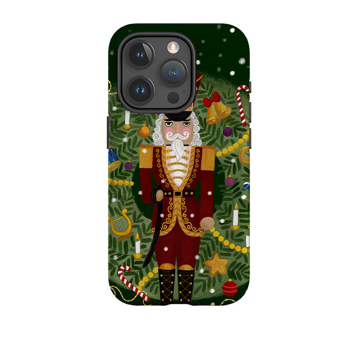 iPhone Tough Case - Red Nutcracker By Bex Parkin