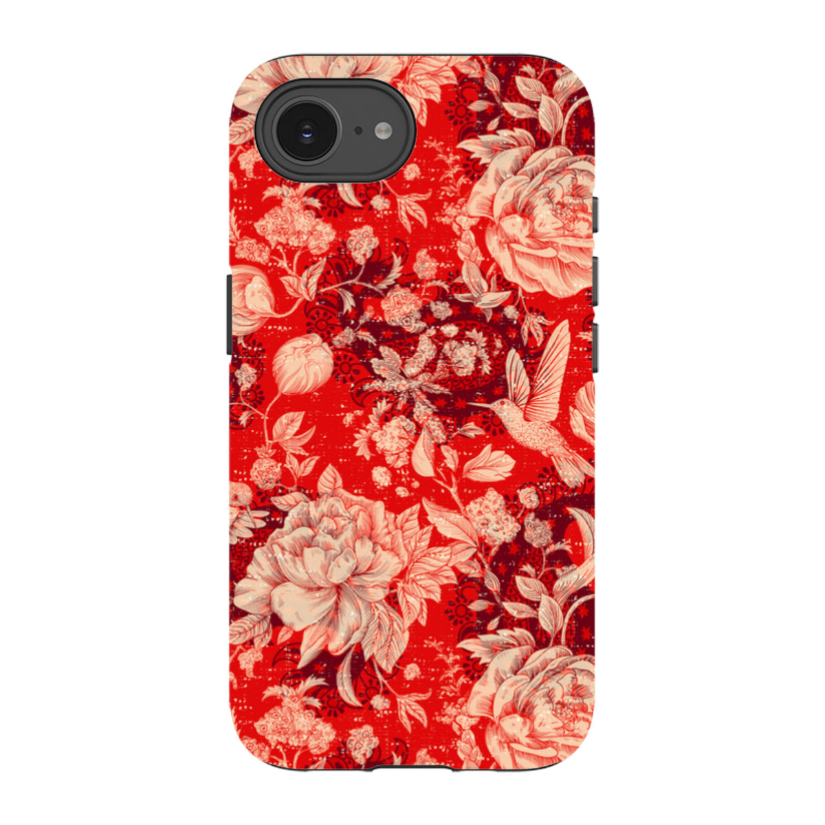 iPhone Tough Case - Red Peonies