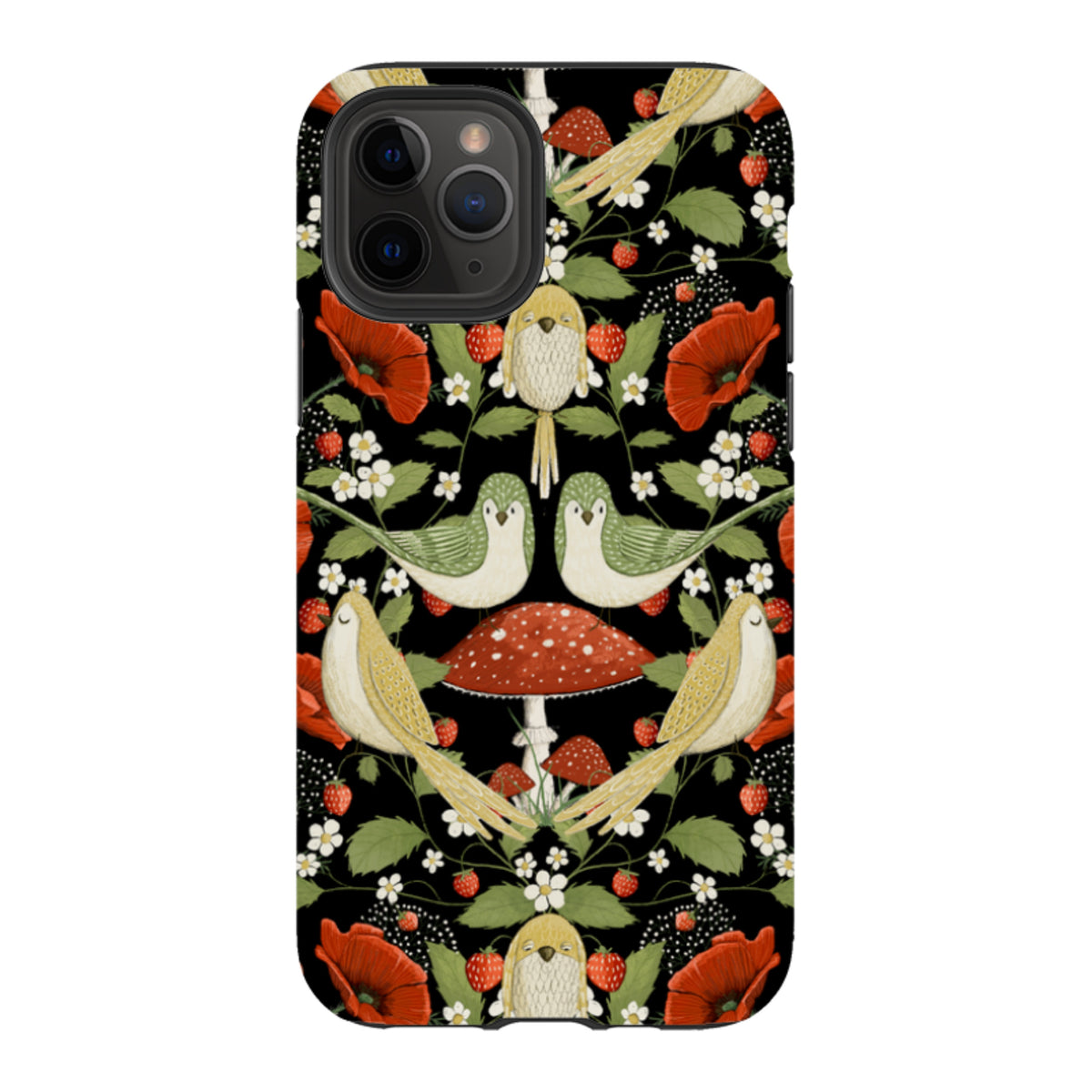 iPhone Tough Case - Red Poppies By Maja Lindberg