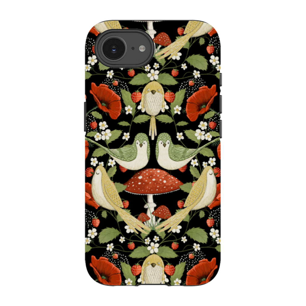 iPhone Tough Case - Red Poppies By Maja Lindberg