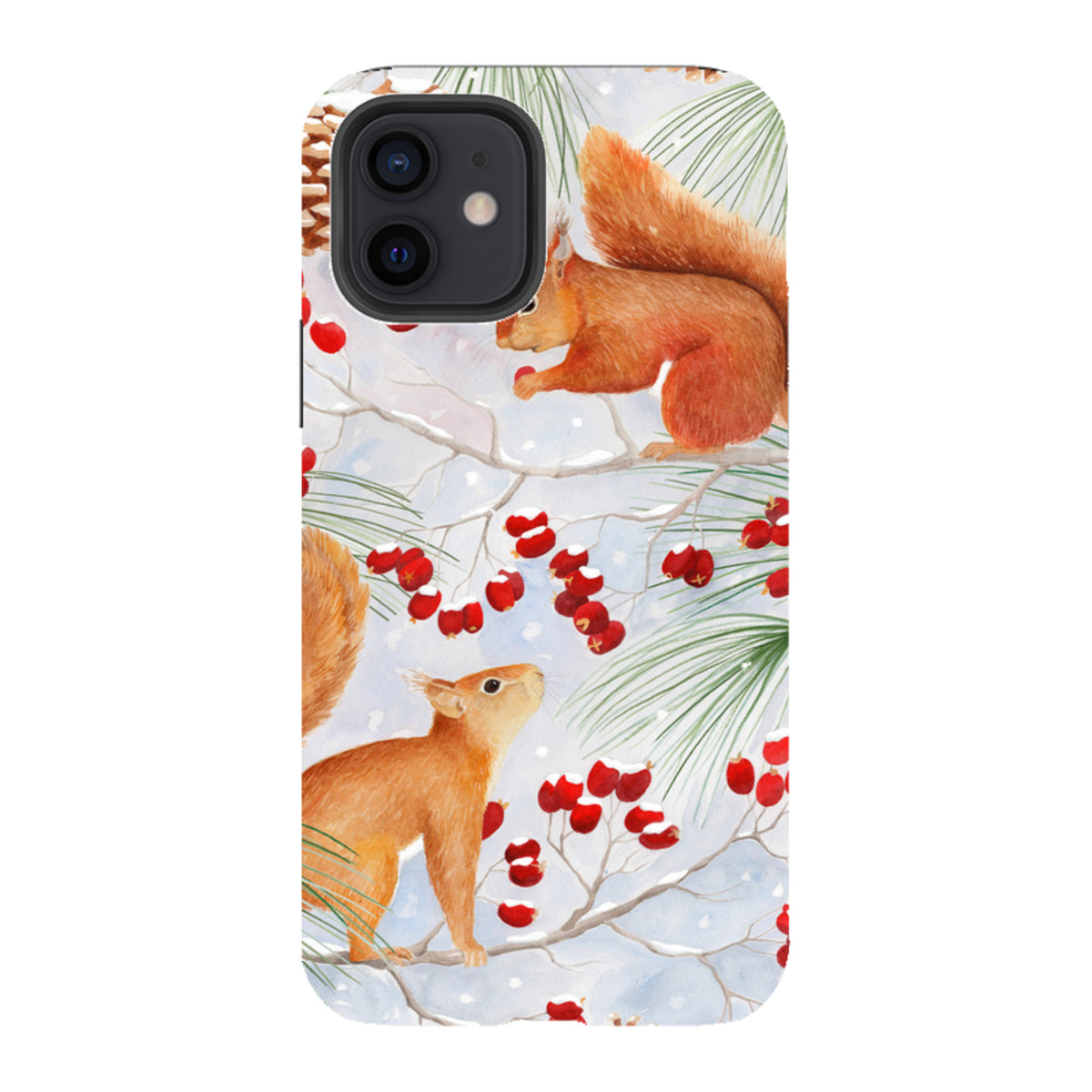 iPhone Tough Case - Red Squirrels By Bex Parkin