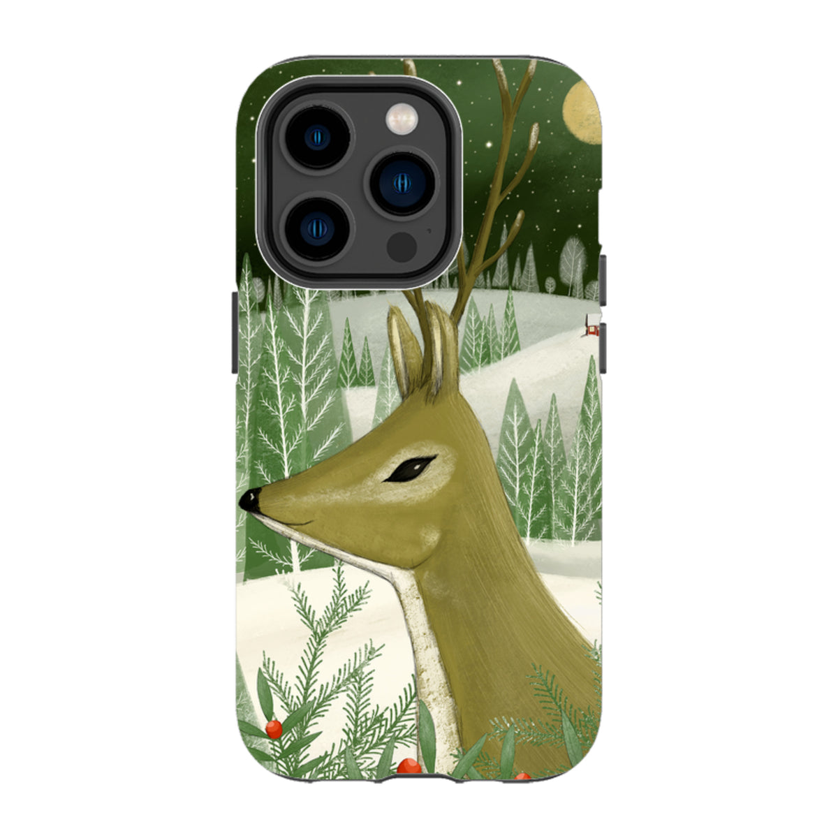 iPhone Tough Case - Reindeer By Maja Lindberg