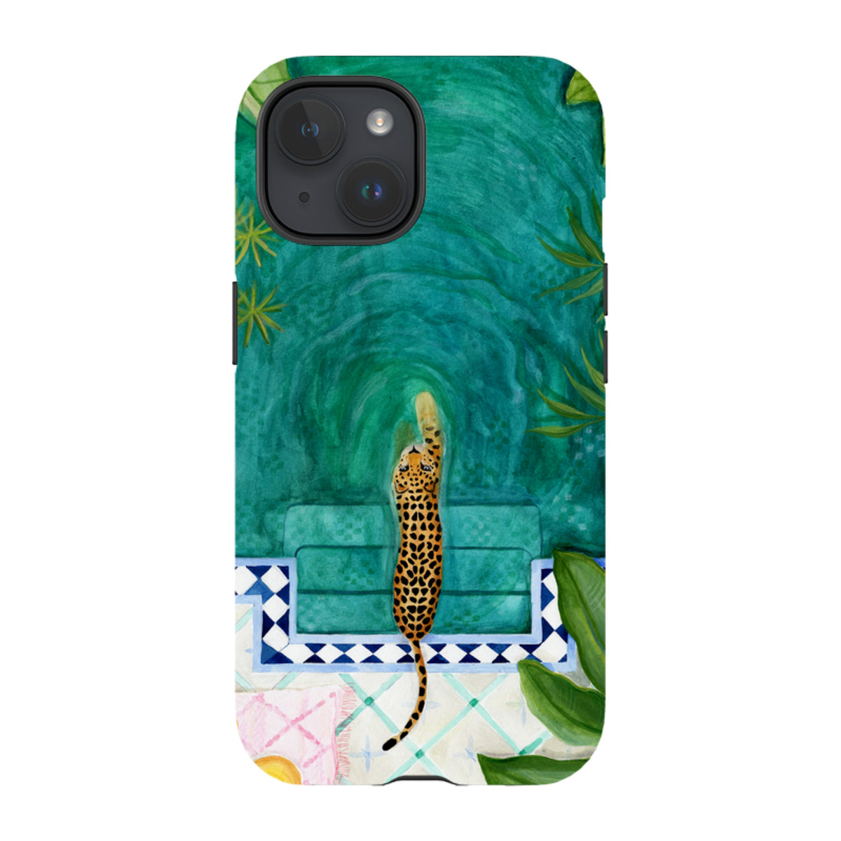 iPhone Tough Case - Riad Tiger By Bex Parkin