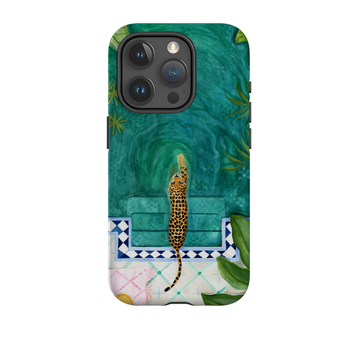 iPhone Tough Case - Riad Tiger By Bex Parkin