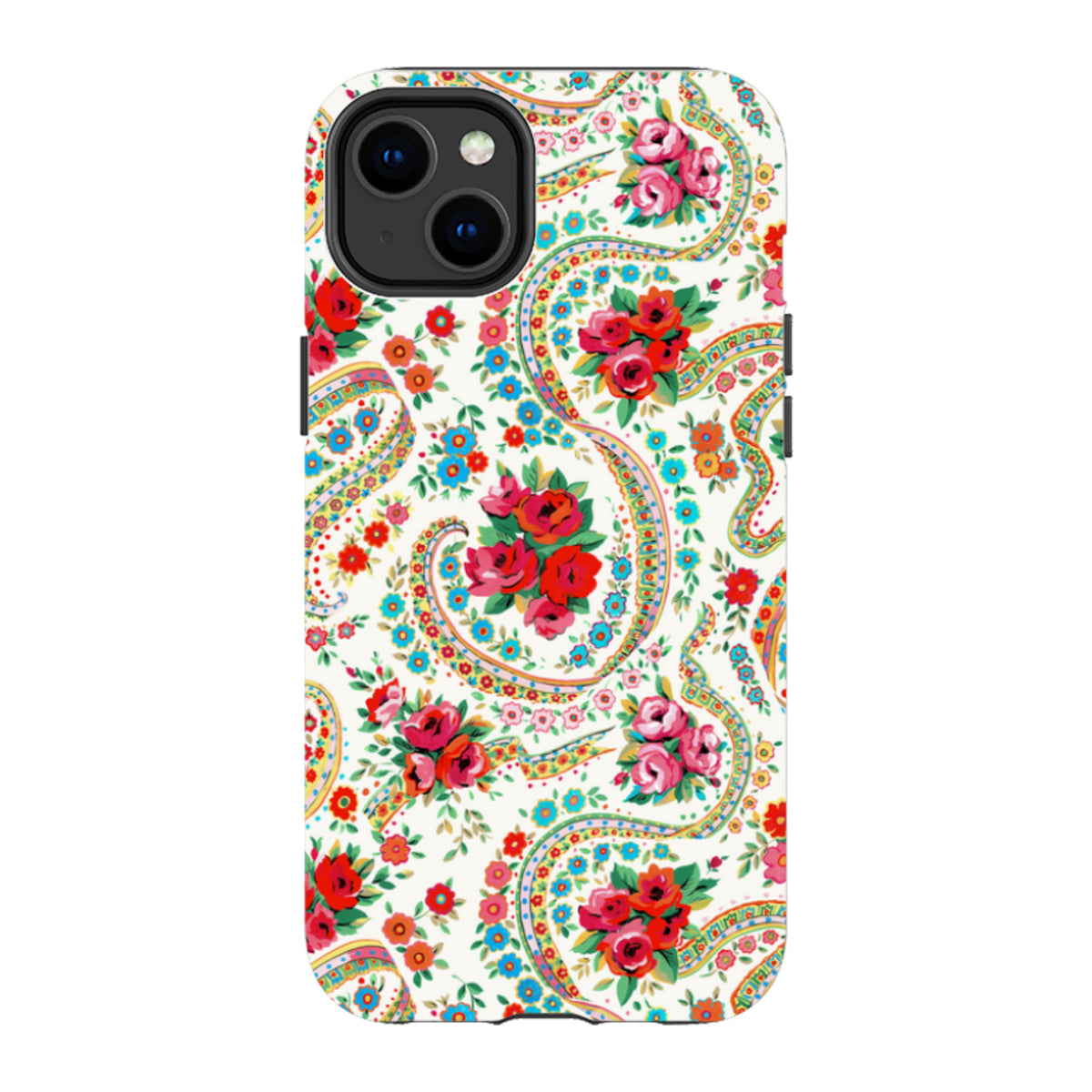 iPhone Tough Case - Bänder & Rosen von Sarah Campbell