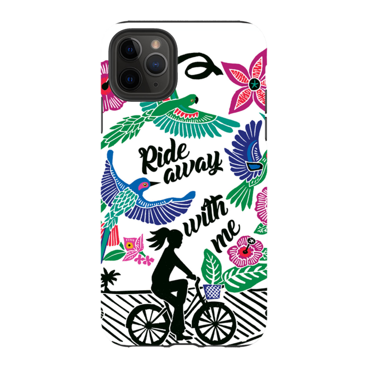 iPhone Tough Case - Ride With Me By Kate Heiss