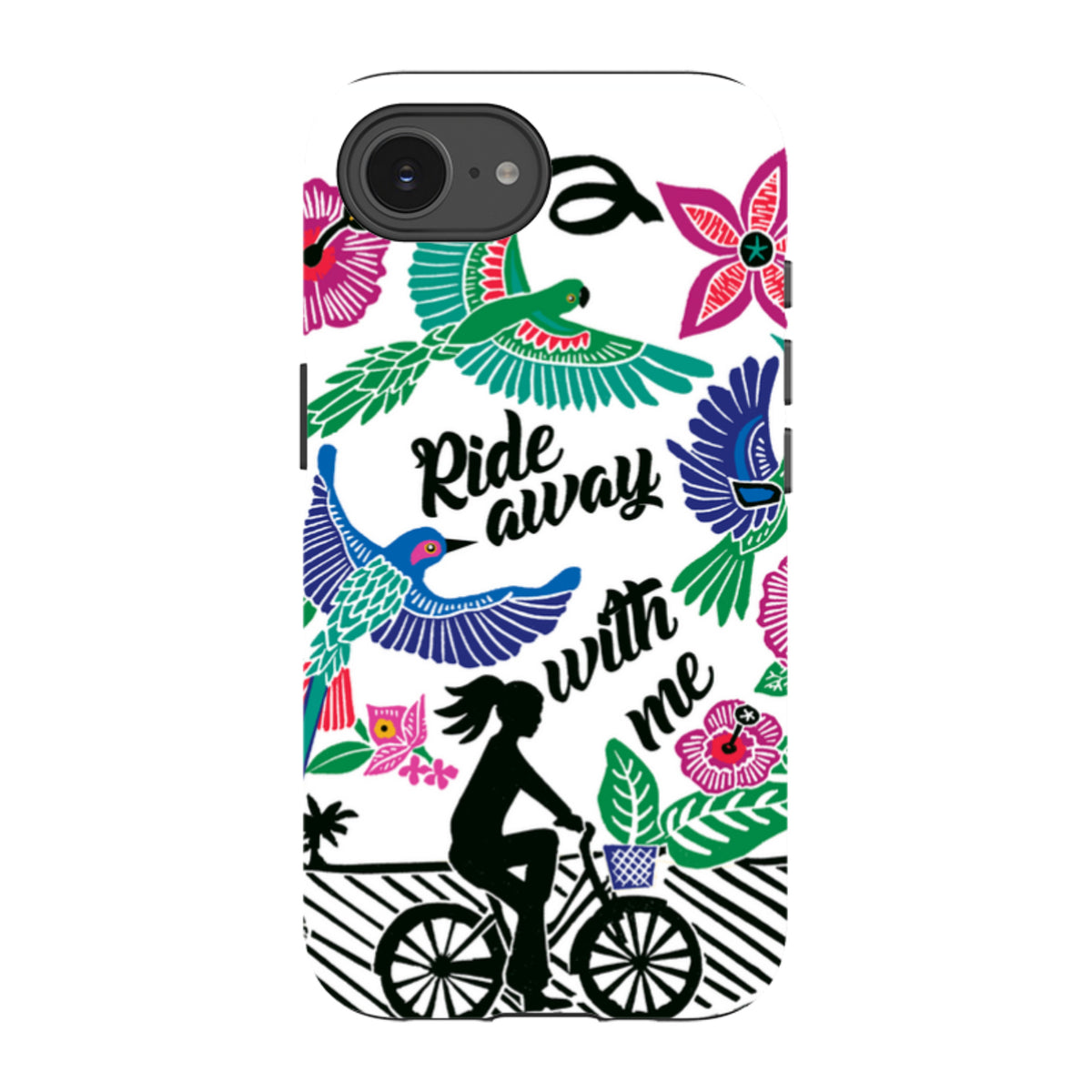 iPhone Tough Case - Ride With Me By Kate Heiss